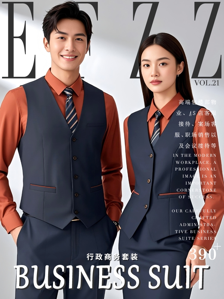 现代职场行政商务套装：打造服务行业专业形象VOL.21画册