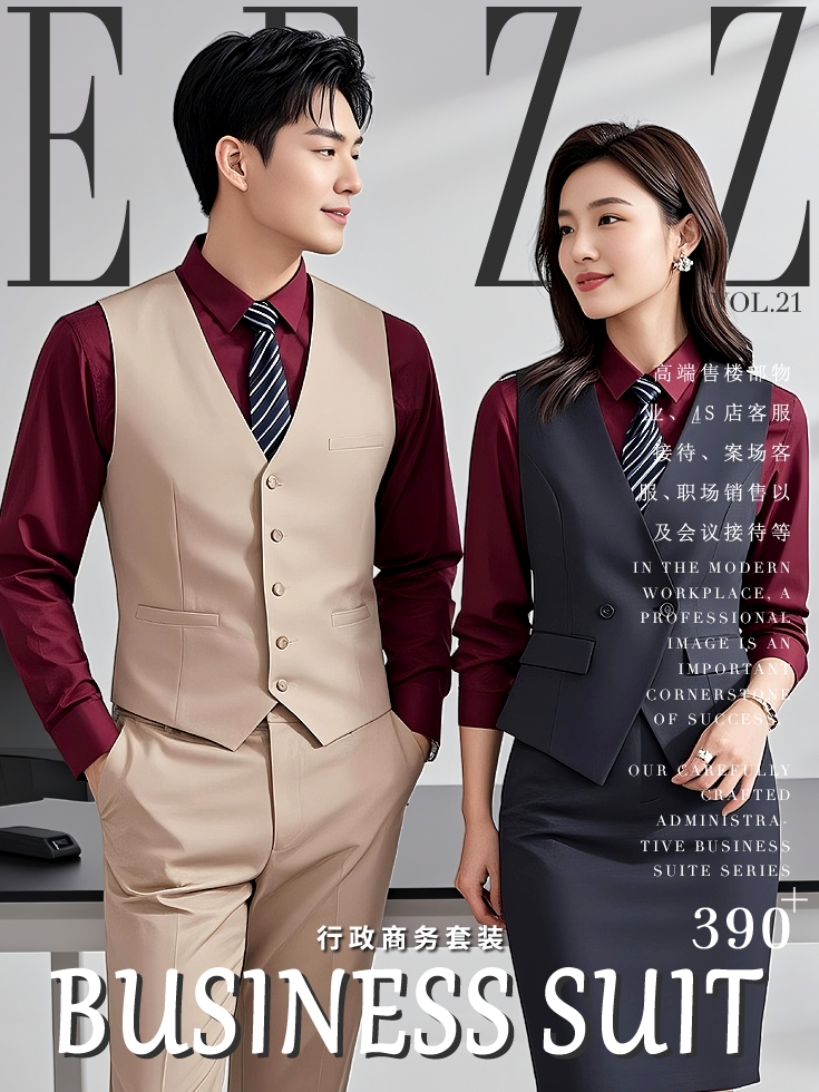 现代职场行政商务套装：打造服务行业专业形象VOL.21画册