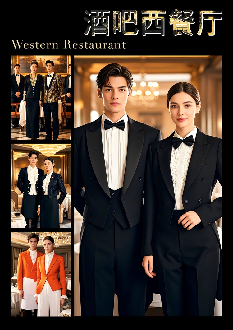 EFZZ国际酒店秋冬制服，酒店人工作服定制图