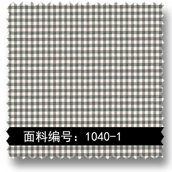 单线小方格图案职业装面料 1040-1