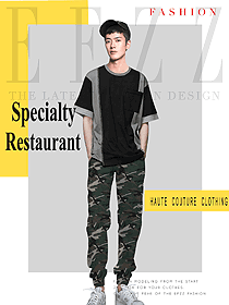 新款短袖男款快餐店服务员制服设计图296