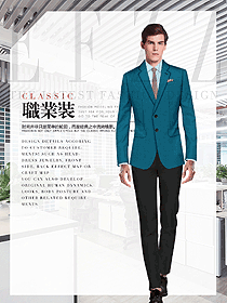 时尚韩版男职业装西服制服设计图462
