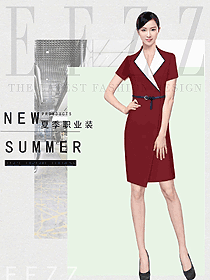 新款女职业装夏装服装款式图1140