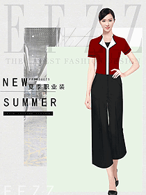 新款女职业装夏装服装款式图1162