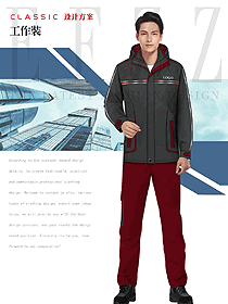 时尚冬季工程服制服设计图056