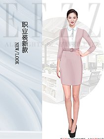 新款女职业装夏装服装款式图1254