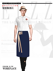 原创制服设计特色服务员服装设计图579