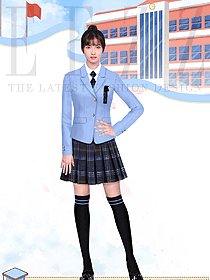 韩系校服套装高中生秋季运动会开幕式学院风初中学生定制设计