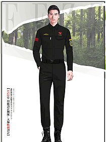 作训服长袖特种作战训练服速干保安教官服装设计