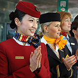 中国空姐服装30年的变化