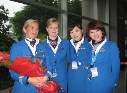 三大航空公司<em>空姐</em>比一比视频-国航南航东航三