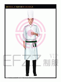 酒店厨师服装设计图274