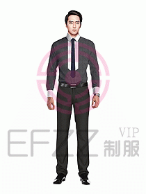 男职业装长袖衬衫设计图228