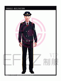 保安服夹克装制服设计图271