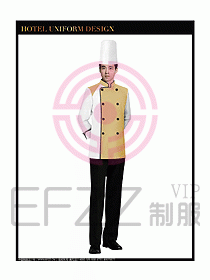 厨师服制服设计图223