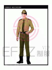 长袖保安服制服设计图292
