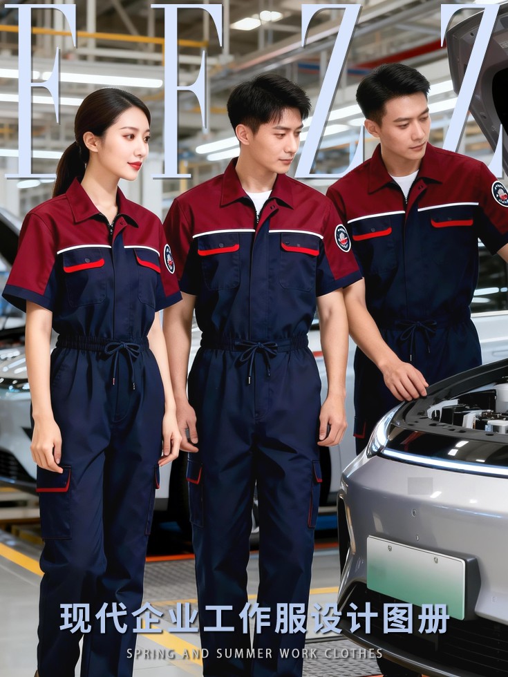 现代企业工作服图册
