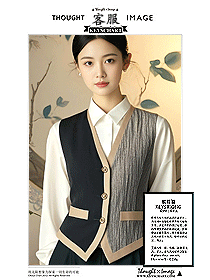 绝美工作服演绎茶艺师-案场客服-美容会所东方风情