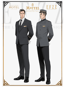深灰三件套：星级酒店门童工作服的专业服务着装