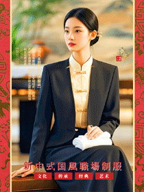 新中式国风秋冬职场工作服款式图鉴