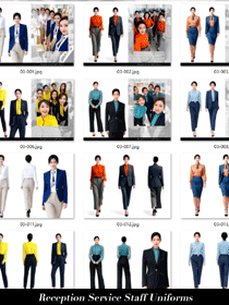 高端物业管理接待工作服定制-案场品牌形象升级案例