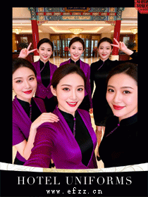 东方礼序・现代美学-酒店大堂前台接待及管理人员工作服定制设计系列图